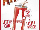 Coke plots big campaign for little cans